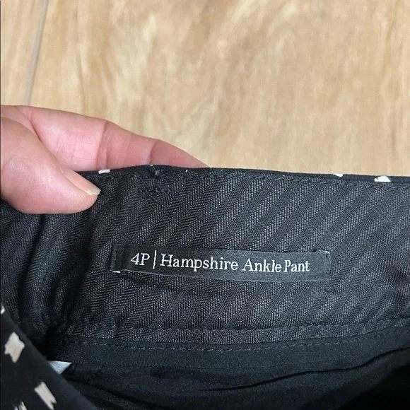 NWOT - TALBOTS Hampshire Ankle Pants in Black & White - Picture 3 of 14